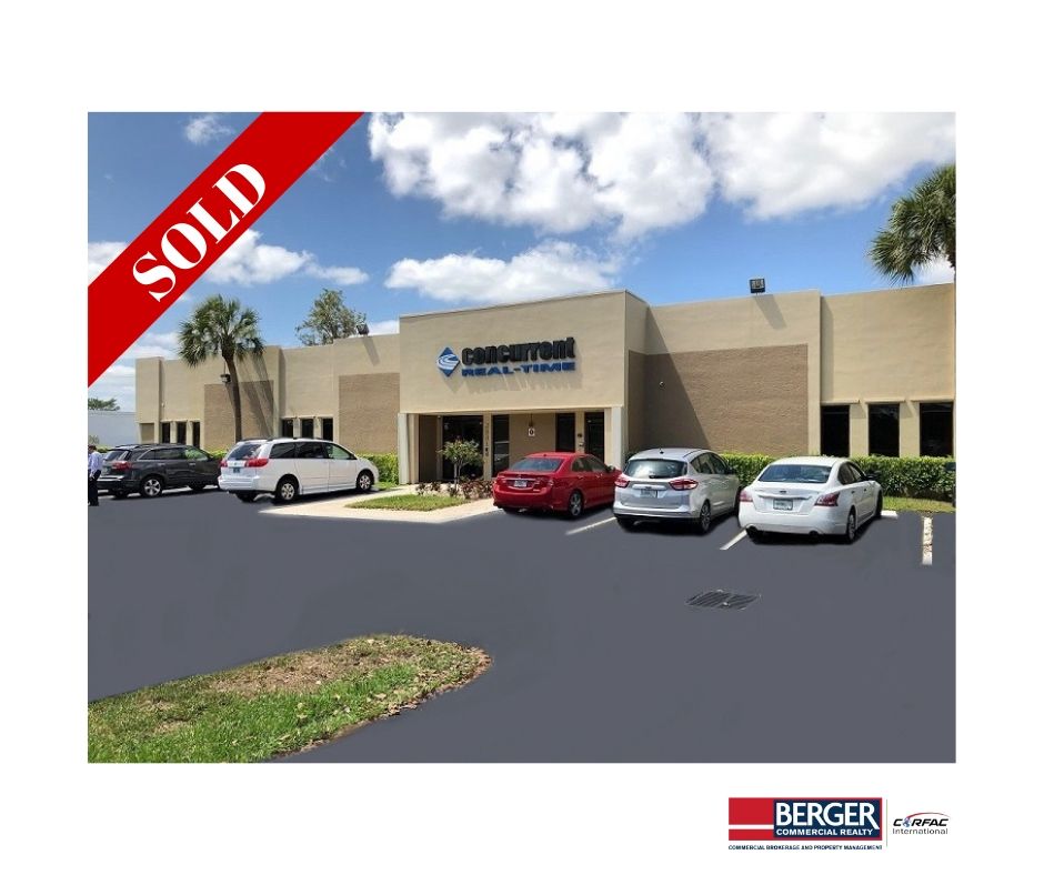 Berger Commercial Realty Brokers $3.55 Million Sale Of Concurrent Building In Pompano Beach
