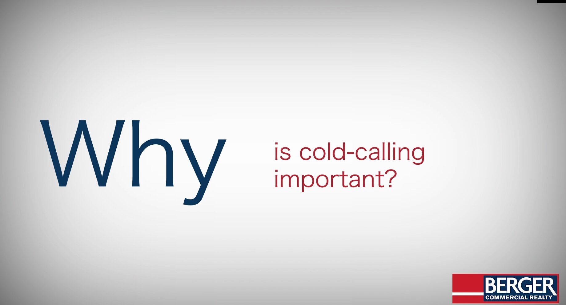 Why is Cold Calling Important?