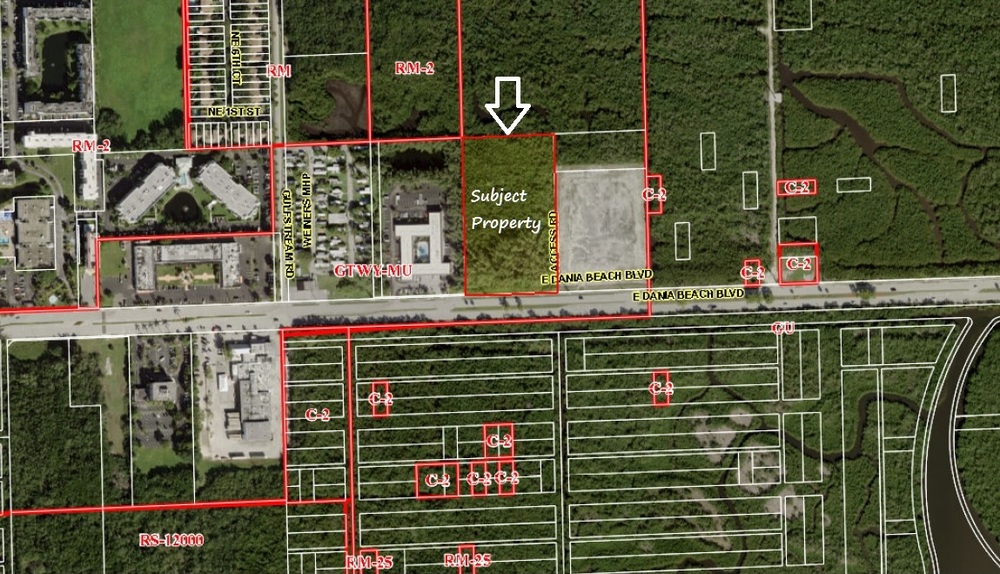 Berger Commercial Realty Brokers Dania Beach Land For New Multi-Family Project