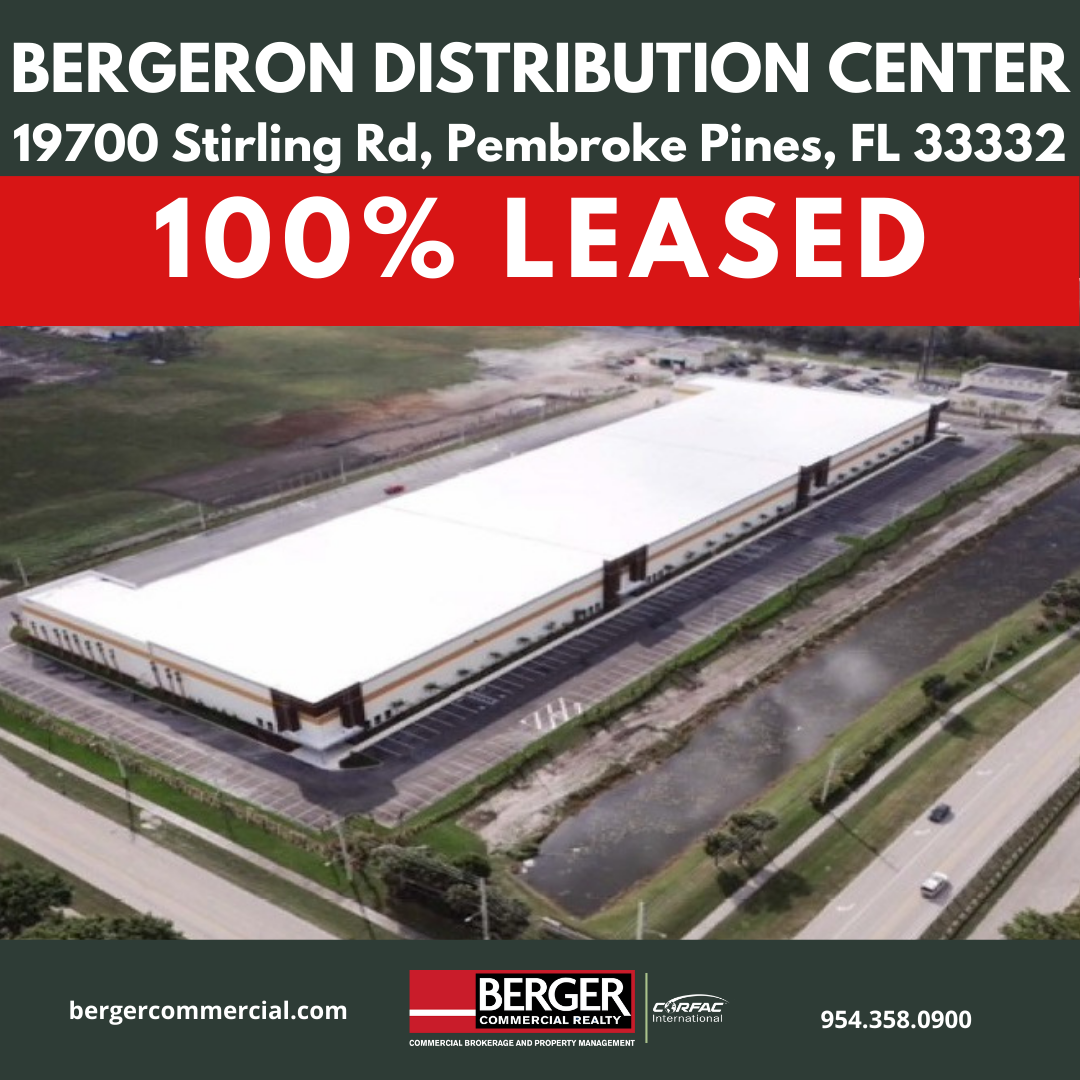 Berger Commercial Realty’s Keith Graves, John Forman And Jonathan Thiel Negotiate 44,000-SF Expansion For Logistics Firm