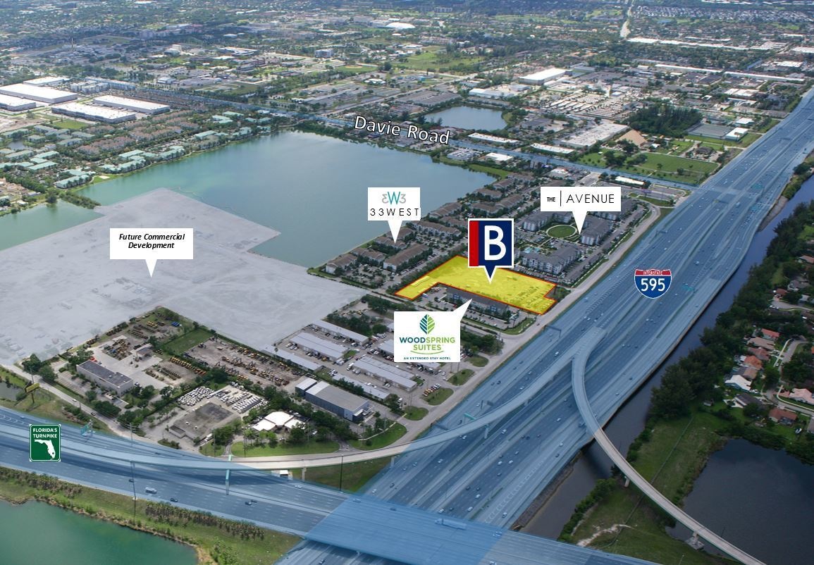 Berger Commercial Realty Brokers Davie Land Sale For New Mid-Rise Residential Project