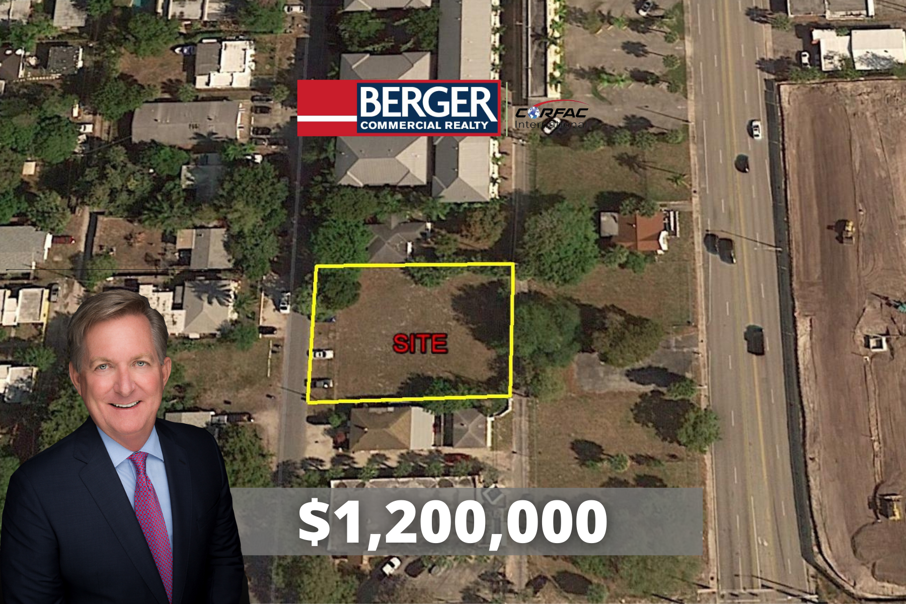 Berger Commercial Realty’s Steve Hyatt Negotiates Sale Of Flagler Village Land Parcel