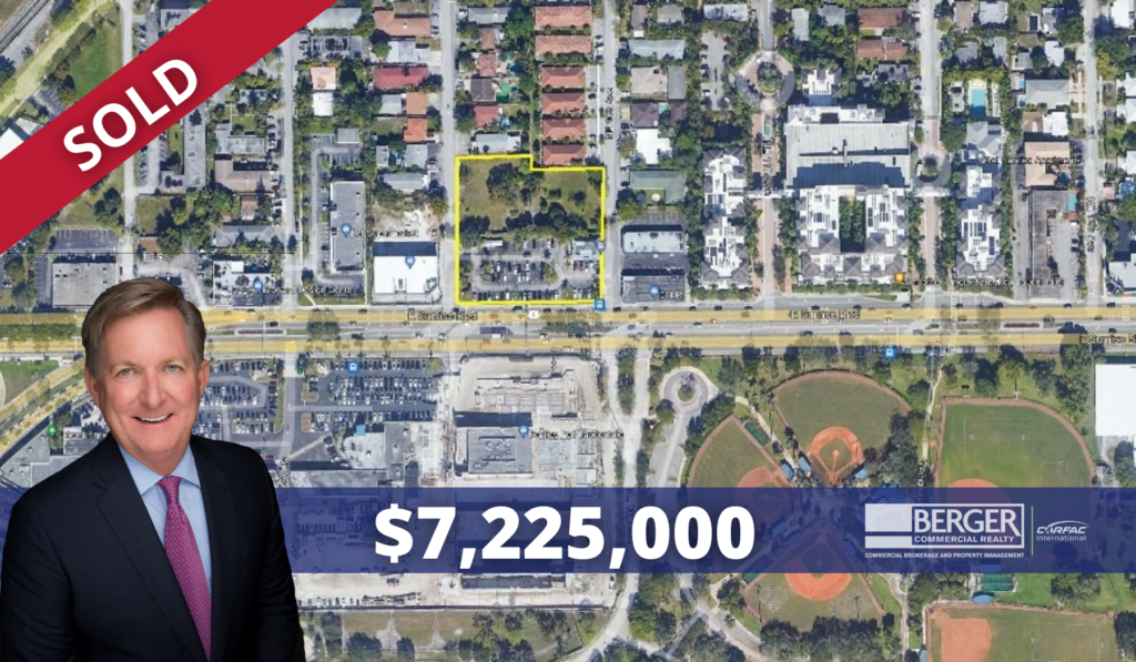 Berger Commercial Realty’s Steve Hyatt Negotiates 7.2 Million Sale Of