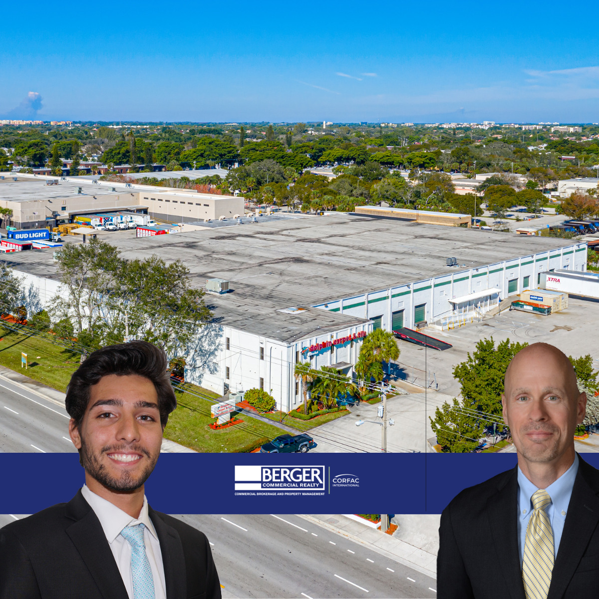 Berger Commercial Realty’s Keith Graves, Daniel Forman Execute ±30,800 SF Lease At Hillsboro Distribution Center