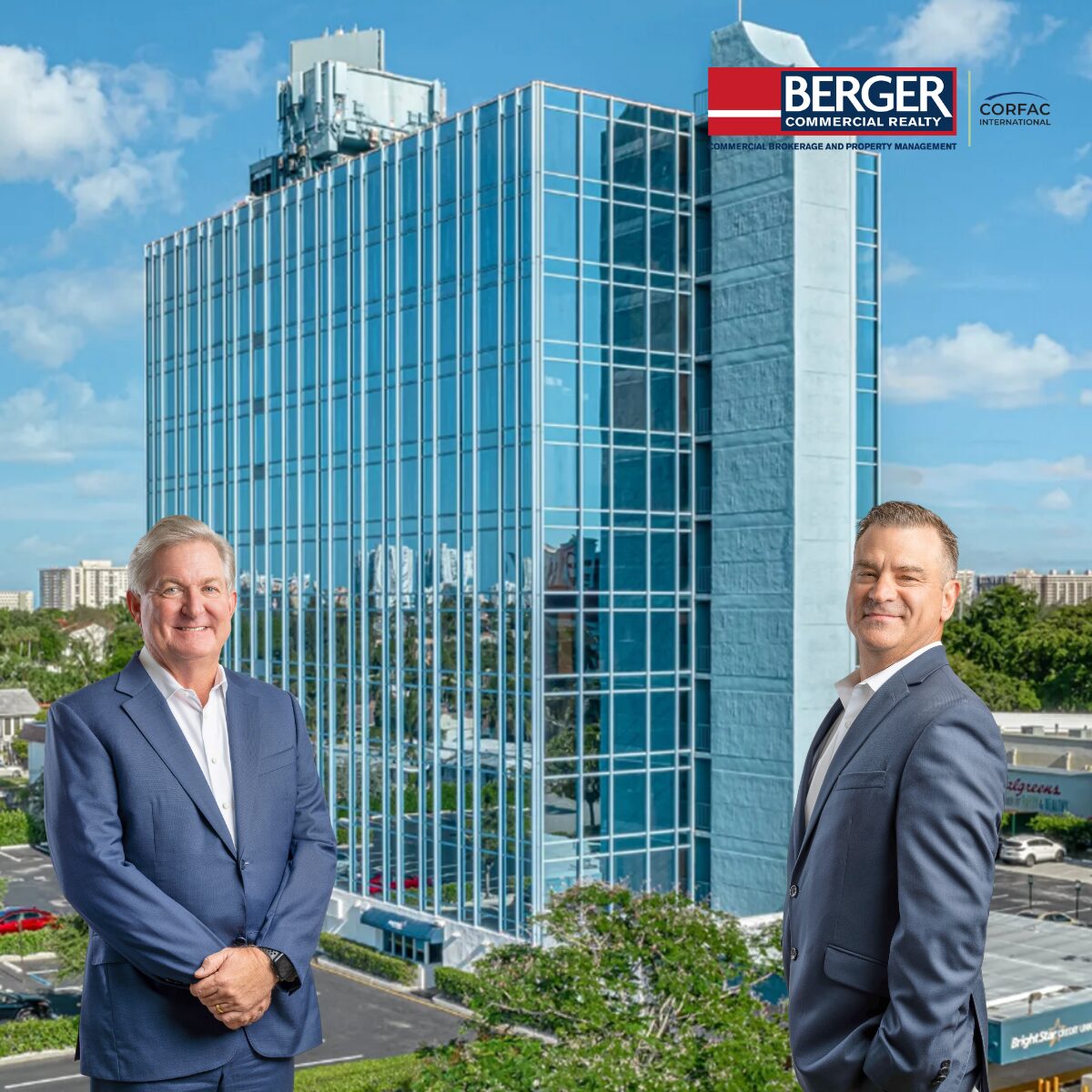 Berger Commercial Realty’s Steve Hyatt, Brian Batchelder Negotiate Sale Of Pompano Beach Office Building For $12,750,000