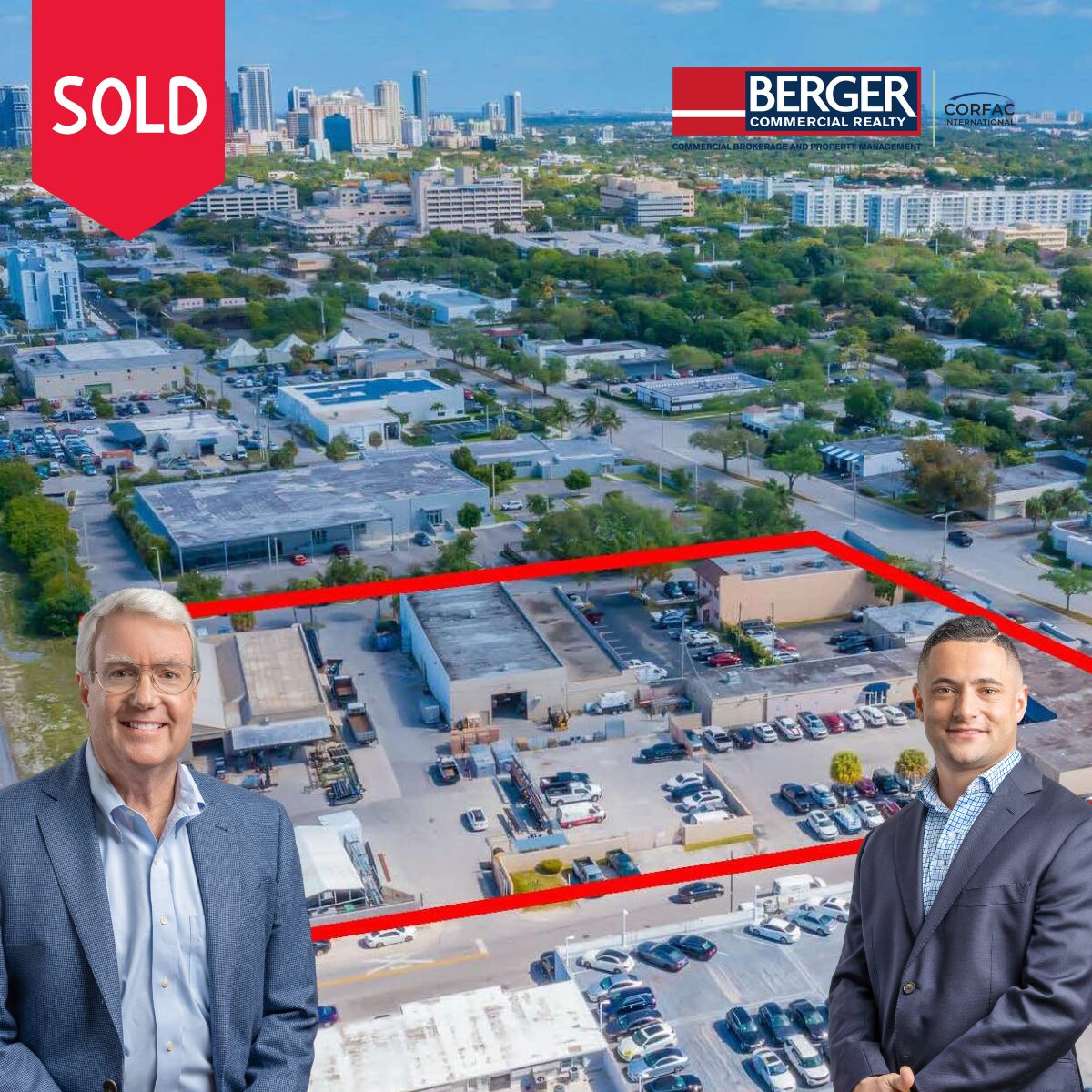 Berger Commercial Realty’s St. George Guardabassi, Jordan Beck Rep Seller In Sale Of Complete City Block For $15.2 Million