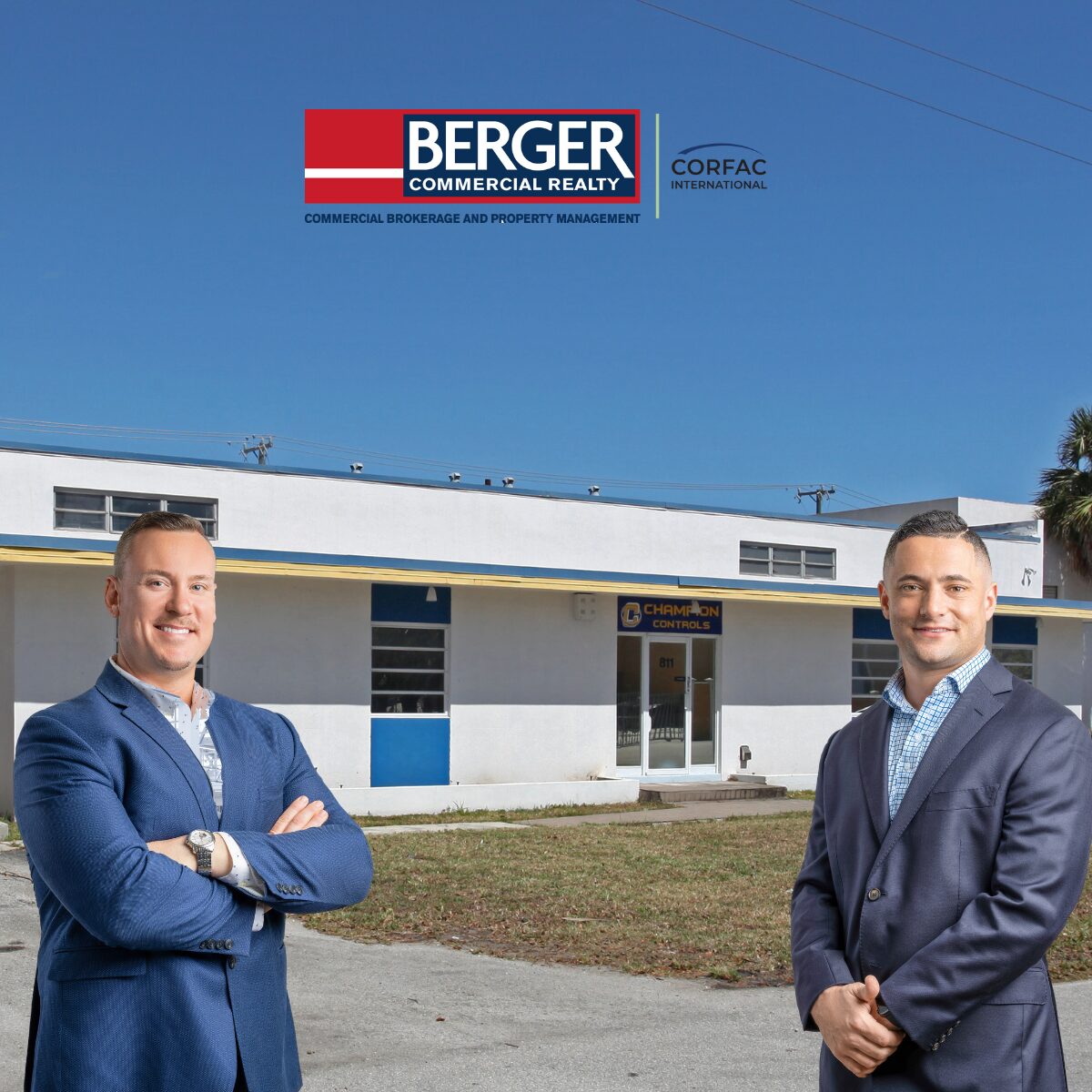 Berger Commercial Realty’s George Gammon, Jordan Beck Rep Buyer In Purchase Of Fort Lauderdale Industrial Building