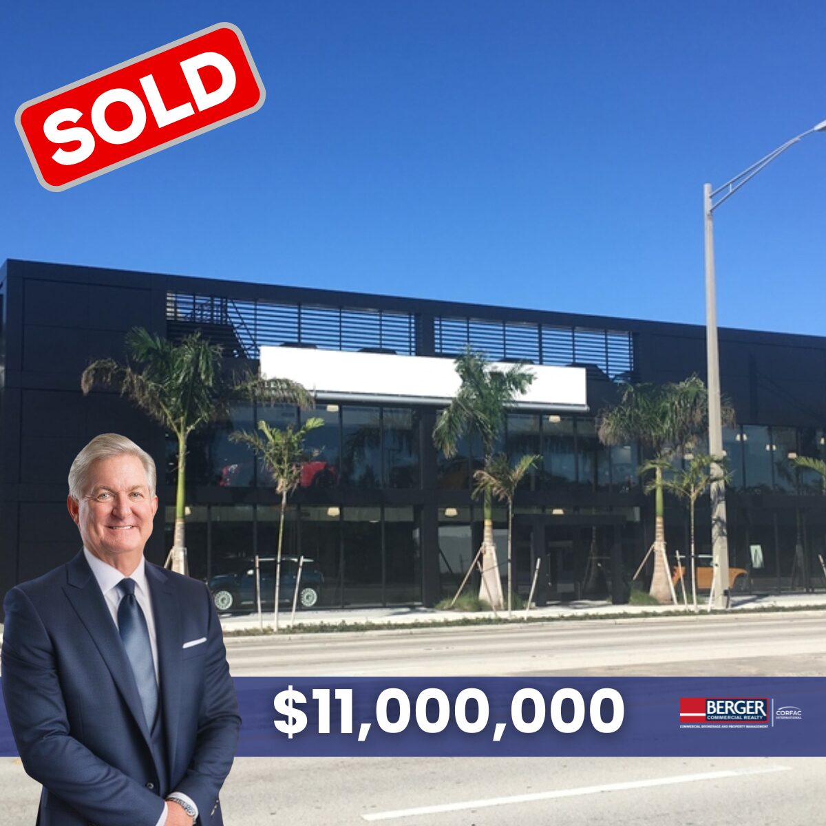 Berger Commercial Realty’s Steve Hyatt Negotiates Sale Of Auto Dealership Property For $11 Million